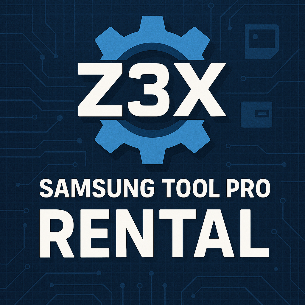 Z3X Samsung Tool Pro Rent (Box) 2 Hours